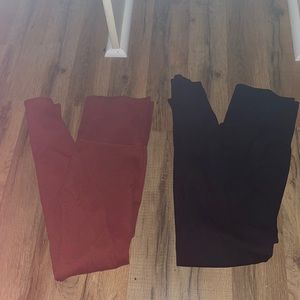 Yoga pants from Shein one black one apricot medium size.